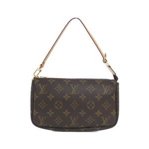 LOUIS VUITTON Brown Monogram Pouch